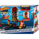 Hot Wheels Mesto Super Twist Pneuservis