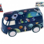 Vesmírny Plastový Autobus na Setrvačník 13 cm