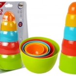 Sada skladacích misiek pre bábätká 5 ks