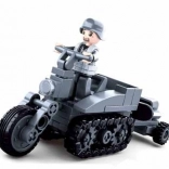 Sluban WWII Motocykel s pásmi