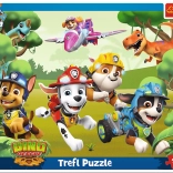 Puzzle Tlapková patrola Úžasné psie triky 25 dielikov