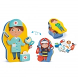 Djeco magnetická hra Povolania