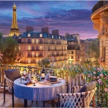 CHERRY PAZZI puzzle Paríž pre dvoch – 2000 dielikov