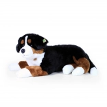 Veľký plyšový bernský salašnícky pes ležiaci 89 cm eco‑friendly