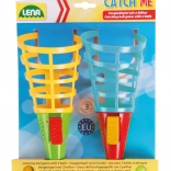 Zábavná hra Catch Ball s plastovými loptičkami