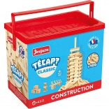 Jeujura stavebnica z masívneho dreva 100 dielov