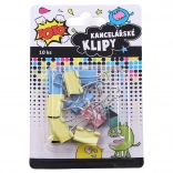 Kancelárske svorky 19 mm, sada 10 ks