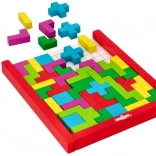 Drevená skladačka Puzzle Tetris