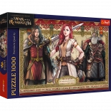 Puzzle 1000 Pán prsteňov: Vojna Rohirov