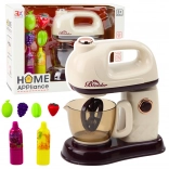 Detský kuchynský mixér s ovocím a svetelnými a zvukovými efektmi biely