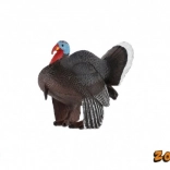 Dekoratívna figúrka divého moriaka z plastu