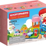 Magformers Mestečko Cukráreň 22 dielikov