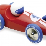 Vilac Závodné auto GM červené s modrými kolesami