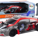 RC auto na diaľkové ovládanie 1:18 gumové driftovacie kolesá červená