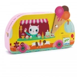 Puzzle Zmrzlina fičí - DJECO - 16 dielikov