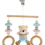 Hess drevená mini hrazdička Medvedík