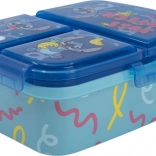 STOR XL box na desiatu s priehradkami Stitch