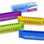 ústna harmonika Bontempi 10 dier – farebná školská