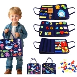 Senzorická busy kniha – vodný a dinosauří svet