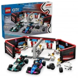 LEGO® City 60444 Garáž F1® a vozidlá Mercedes-AMG a Alpine