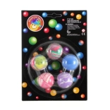 Skákacie guľôčky žíhané – sada 5 ks
