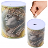 Kovová pokladnička bankovka 200 PLN 16×12 cm