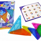 Magnetická Tangram Skladačka pre Deti