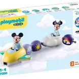 Sada figúrok PLAYMOBIL 1.2.3 DISNEY – Mickey a Minnie: vyhliadková jazda v oblakoch