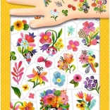 Akvarelové kvetinové tetovanie