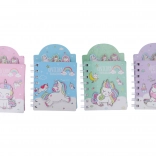 Poznámkový blok s motívom jednorožca