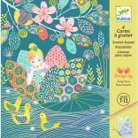 Vyškrabávacie obrázky Jazerná víla DJECO