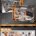 Detská sada náradia 34 dielov s kufríkom