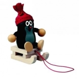 Detoa Krtek na Sánkach s čiapkou