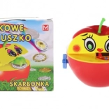 Pokladnička v tvare jablka