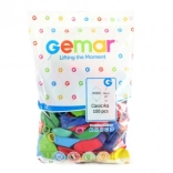 Klasické balóny 26 cm, mix farieb, 100 ks