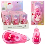 Korektor v páske ružový s ozdobou