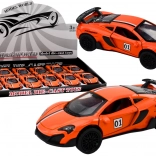 Autíčko Športové vozidlo 1:32 Trecia pohon Oranžový