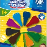 Prstové voskovky do kúpeľa 10 ks ASTRA BABY