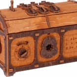 Escape Room Truhlica s Pokladom drevené 3D puzzle