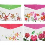 Obal s patentom Kvetina 26x36 cm