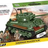 Stavebnica tanku SHERMAN M4A2E8 (76)W – 865 dielikov