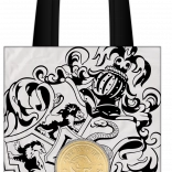 Nákupná taška HARRY POTTER – čiernobiela