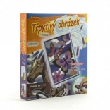 Sada Žiarivé obrázky pre milovníkov umenia, 4 ks