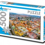 Puzzle Plzeň 500 dielikov turistická edícia