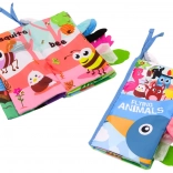 Mäkká kniha Zvieratá Lietajúce vtáky Šuštiace farby