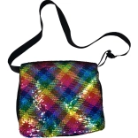 Taška cez rameno s flitrami