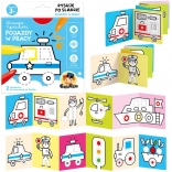 Dlhé omaľovánky Vozidlá v práci