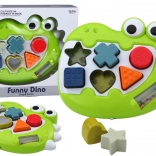 Zmyslový sorter dinosaurus s melódiami pre najmenších