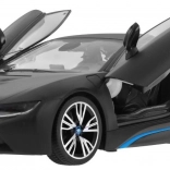 RC model RASTAR BMW i8 1:14, čierny, 2,4 GHz