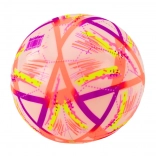 Gumová lopta jasná so vzormi oranžová 24 cm